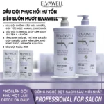 Dầu xả phục hồi hư tổn siêu suôn mượt Elvawell1000