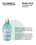 Sữa tắm nước hoa cấp ẩm Elvawell (250ml) – Sữa tắm Hyaluronic Acid Elvawell – Baby Blue1